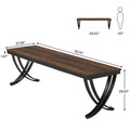 78.74 - Inch Extra Long Double Computer Desk with Stylish Metal Legs for Home Office