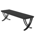 78.74 - Inch Extra Long Double Computer Desk with Stylish Metal Legs for Home Office