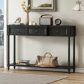 Entryway Console Table with Drawers - Stylish Sofa Table