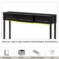 Entryway Console Table with Drawers - Stylish Sofa Table