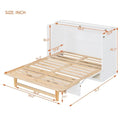 Nestfair Full - Size Murphy Bed with Spacious Drawers