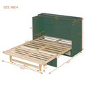 Nestfair Full - Size Murphy Bed with Spacious Drawers