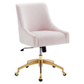 Discern Velvet Performance Office Chair