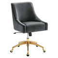 Discern Velvet Performance Office Chair