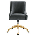 Discern Velvet Performance Office Chair