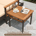 Tangkula 3 Pieces Patio Chaise Lounge Set 2 Rattan Lounge Chairs Side Table