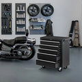 5-Drawer Rolling Tool Chest Tool Storage Cabinet with Wheels Tool Organizer Box