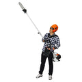 Eastvita Multi - Functional Trimming Tool with String Trimmer Brush Cutter Pole Saw Full Crank Shaft Design 56CC 2 - Cycle Garden Tool