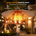 Tangkula 50,000 BTU Patio Propane Heater 86” Tall Portable Gas Heater