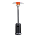 50,000 BTU Propane Patio Heater, Standing Stainless Steel Outdoor Heater with Wheels, Triple Protection, CSA Certified for Deck & Commercial