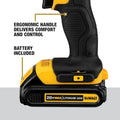 DEWALT 20V Max Cordless Drill/Driver Kit, Compact, 1/2 - Inch (DCD771C2), Yellow