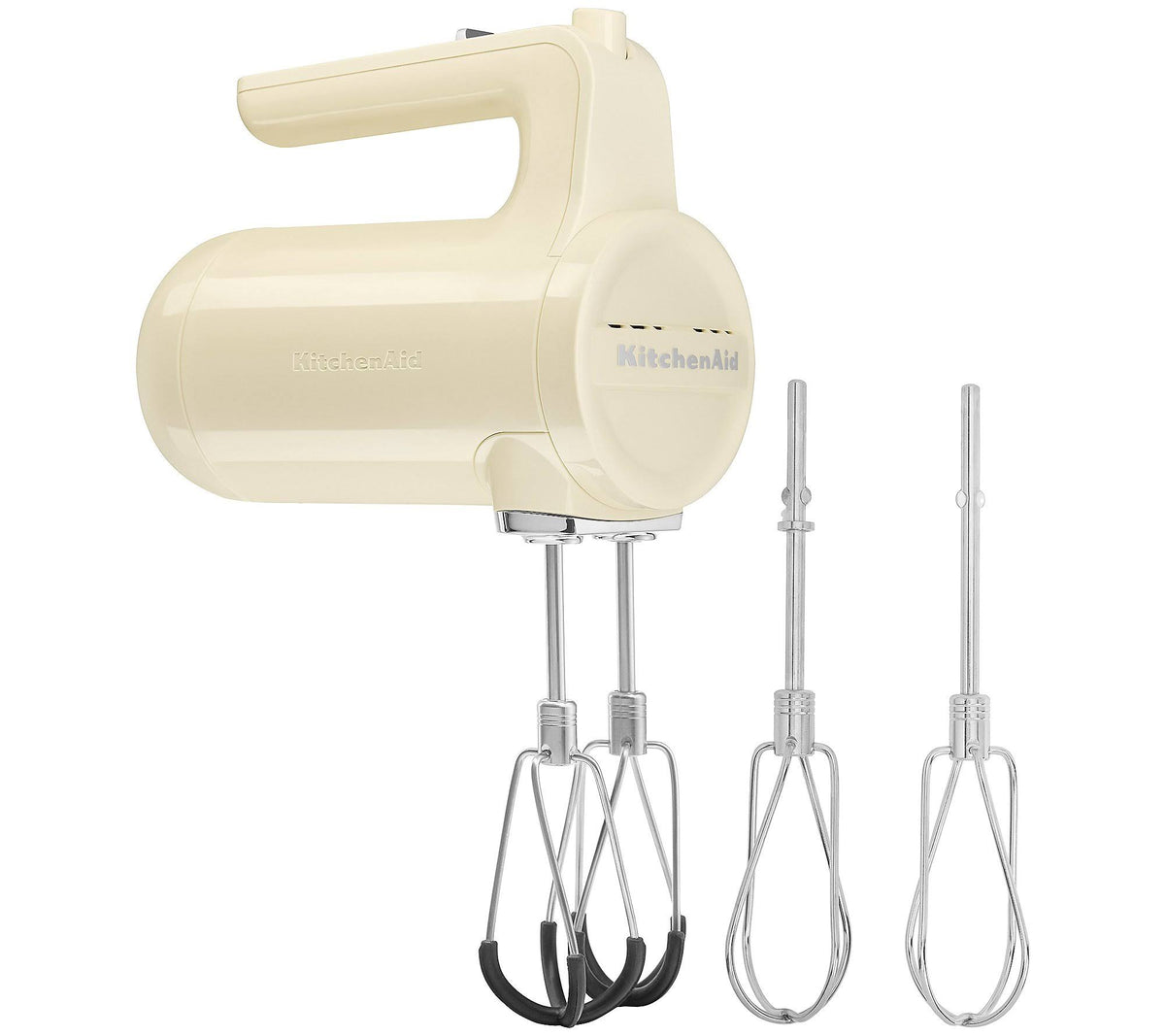 KitchenAid Cordless 7-Speed Hand Mixer w/FlexEdge Beaters,Almond Cream