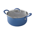 The Pioneer Woman Sutton 34-Piece Ceramic Nonstick Cookware and Bakeware Set, Blue