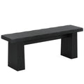 Fnova 48" Wooden Two - Person Backless Entryway Bench with Under - Bench Storage for Outdoor Garden, Living Room, Bedroom, Dining Room, Hallway