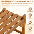 Tangkula 40” Outdoor Backless Bench for Deck Entryway Porch Indoor