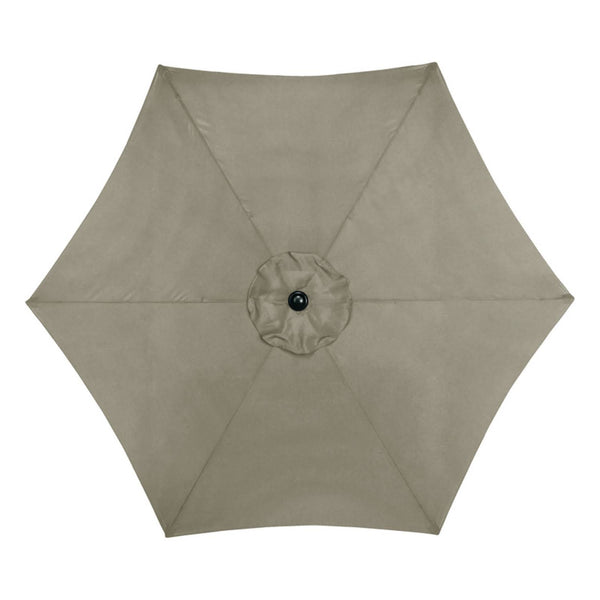 Living Accents 9ft Taupe Market Umbrella
