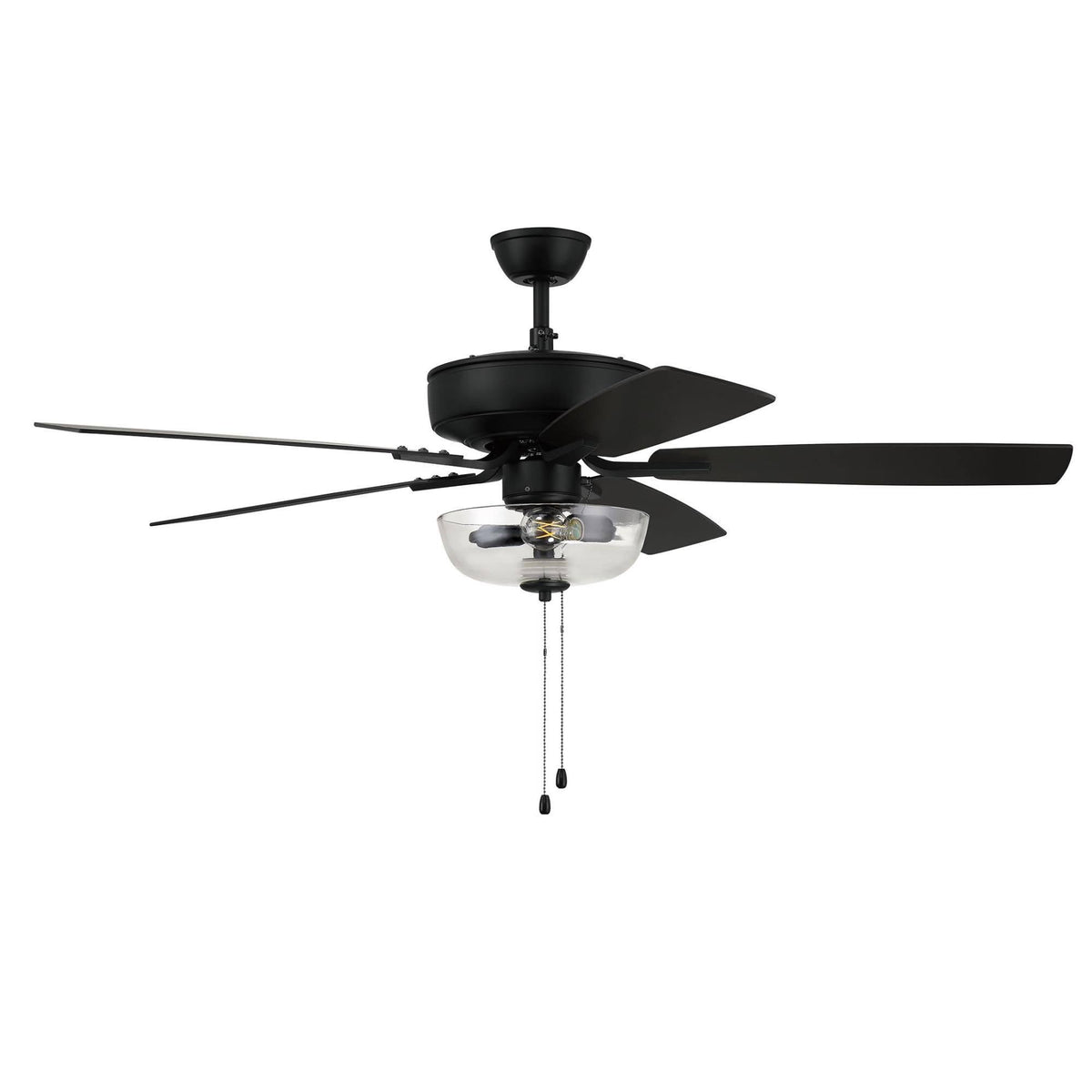 Craftmade 52" Pro Plus 101 Indoor Ceiling Fan Flat Black