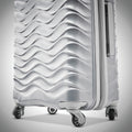 American Tourister Pirouette NXT Hardside Large Checked Luggage with Spinner Wheels - Ultramarine