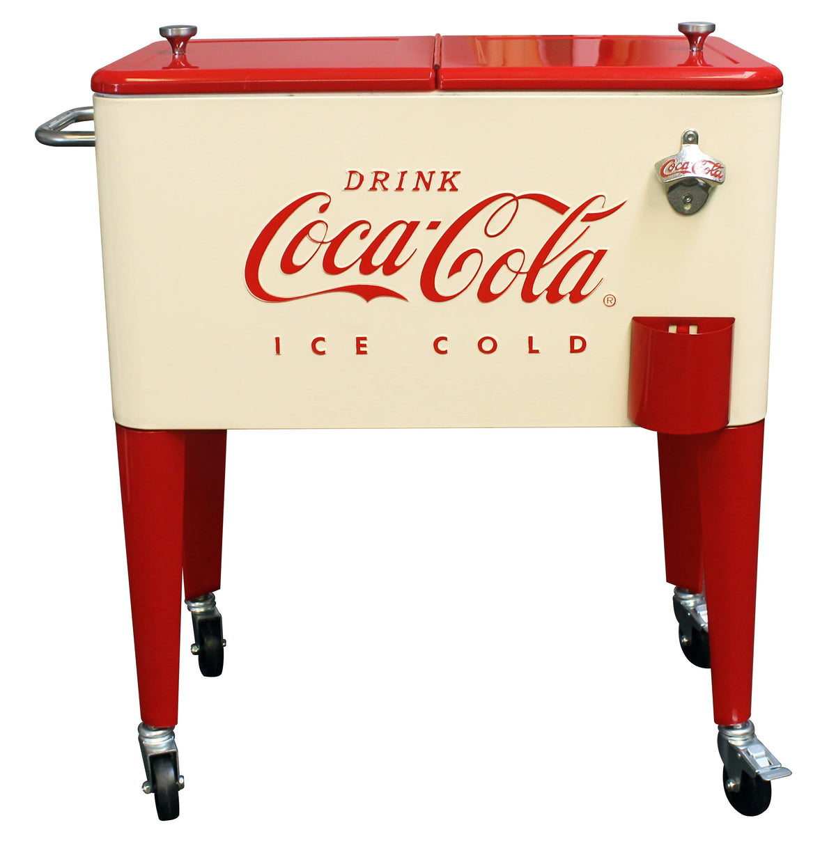 Leigh Country Licensed Coca - Cola Series CP 98111 Metal 60 Qt Outdoor Patio Cooler