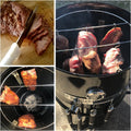 Big Bad Barrel BBQ Smoker Grill 5 in 1 Barrel Can Be Used As a Smoker, Grill, Pizza Oven, Table and Fire Pit