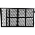 HECASA Hitch Mounted Cargo Carrier Mobility Scooter and Wheelchair Carrier Rack with Loading Ramp Luggage Basket Disability Medical Lift Rack