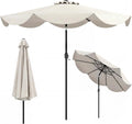 Tangkula 9 FT Patio Umbrella w/Crank Handle