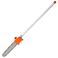Eastvita Multi - Functional Trimming Tool with String Trimmer Brush Cutter Pole Saw Full Crank Shaft Design 56CC 2 - Cycle Garden Tool