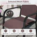 Tangkula 5 Pieces Patio Dining Set for 4 with Umbrella Hole
