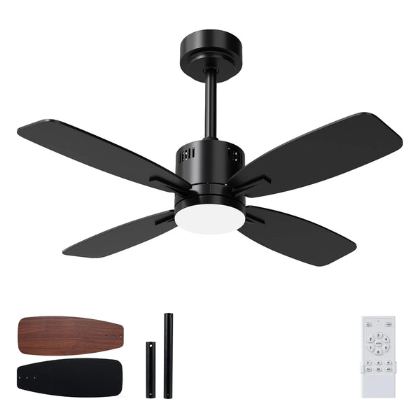 Tangkula 42” Ceiling Fan with Light and Remote