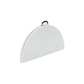 Lifetime 48 in Round Fold - in - Half Table, Indoor/Outdoor Essential, White Granite (280064)