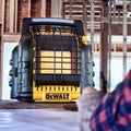 DEWALT DXH12B Portable Heater, Yellow, Ceiling Fan for Home