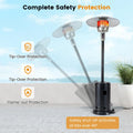 Tangkula 50,000 BTU Patio Propane Heater 86” Tall Portable Gas Heater