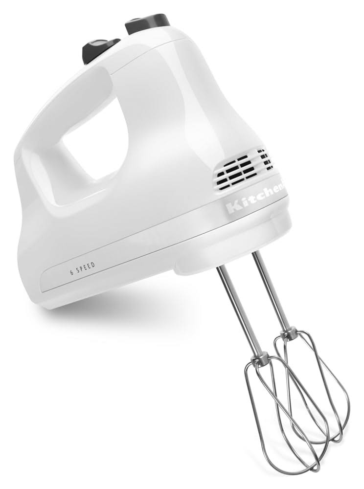 KitchenAid KHM5APWH 5-Speed Ultra Power Hand Mixer White