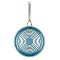 Kitchenaid Hard - Anodized 10 Pcs Ceramic Induction Cookware Set, Dishwasher Safe and Oven Safe to 500F, Agave Blue