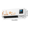 FYHALE 8, 000 Btu 115V Wall - Mounted Air Conditioner with Remote Control (Heating and Cooling)